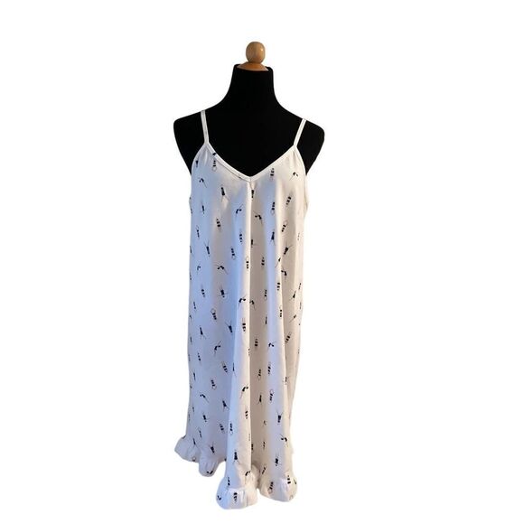 HAUTE HOME FINE LOUNGEWEAR LOUNGE DRESS SIZE MEDIUM - Picture 1 of 8